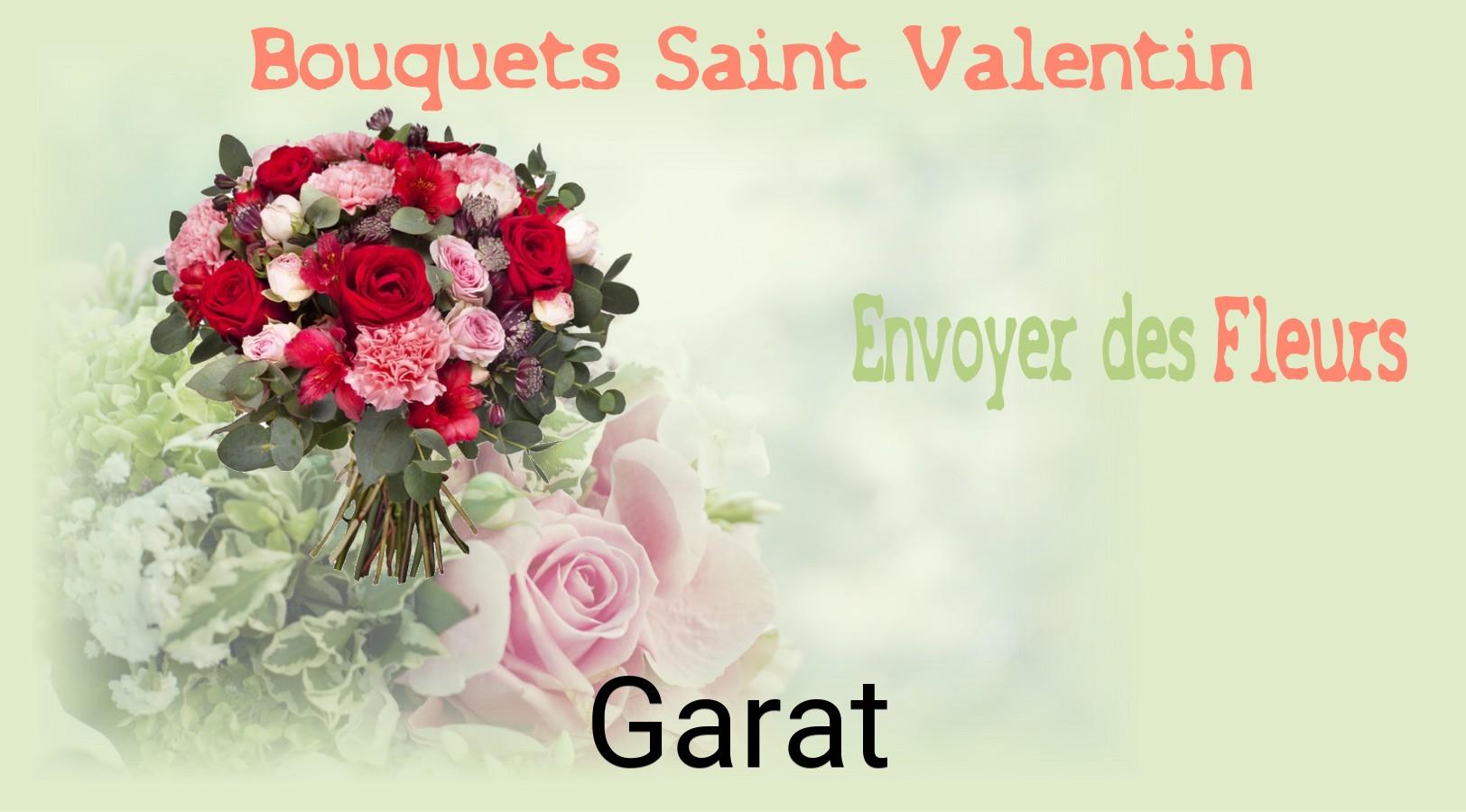 Roses de Saint-Valentin livrées à Garat